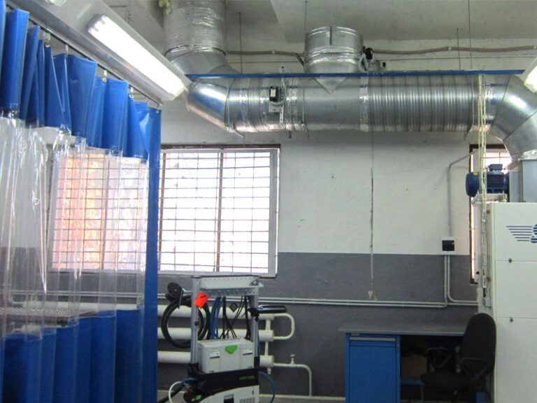 Приточно-вытяжные системы вентиляции для окрасочных и сушильных камер